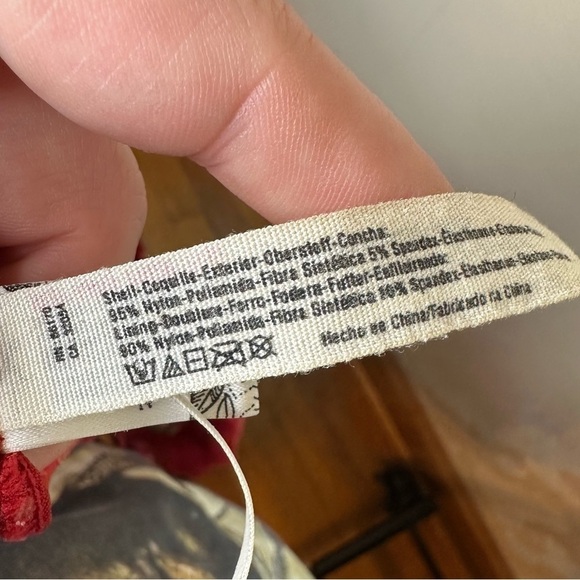 Intimately Free People Red Lace Racerback Bralette M | Sexy Romantic Valentine - Picture 7 of 8